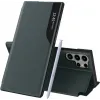 Coque à rabat Phonesta Smart Side View pour Samsung Galaxy S25 Ultra - Vert 0