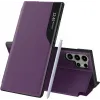 Coque à rabat Phonesta Smart Side View pour Samsung Galaxy S25 Ultra - Violet