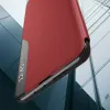 Coque à rabat Phonesta Smart Side View pour Samsung Galaxy S25 Ultra - Rouge 8
