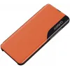 Coque à rabat Phonesta Smart Side View pour Samsung Galaxy S25/S24 - Orange 1
