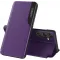 Coque à rabat Phonesta Smart Side View pour Samsung Galaxy S25/S24 - Violet
