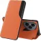 Coque à rabat Phonesta Smart Side View pour HONOR 400 Pro - Orange