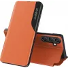 Coque à rabat Phonesta Smart Side View pour Samsung Galaxy S25 FE - Orange 0