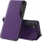 Coque à rabat Phonesta Smart Side View pour Samsung Galaxy S25 FE - Violet