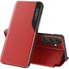 Coque à rabat Phonesta Smart Side View pour Samsung Galaxy S25 FE - Rouge