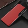 Coque à rabat Phonesta Smart Side View pour Samsung Galaxy S25 FE - Rouge 2