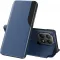 Coque à rabat Phonesta Smart Side View pour Xiaomi 15T - Bleu