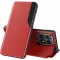 Coque à rabat Phonesta Smart Side View pour Xiaomi 15T - Rouge