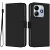 Coque portefeuille Phonesta Soft Skin pour Xiaomi Redmi Note 14 5G - Noir