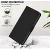 Coque portefeuille Phonesta Soft Skin pour Xiaomi Redmi Note 14 5G - Noir 9