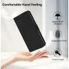 Coque portefeuille Phonesta Soft Skin pour Xiaomi Redmi Note 13 5G - Noir 4