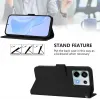 Coque portefeuille Phonesta Soft Skin pour Xiaomi Redmi Note 13 Pro 5G - Noir 2