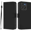 Coque portefeuille Phonesta Soft Skin pour Motorola Moto G17/G17 Power/G15/G15 Power - Noir