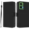 Coque portefeuille Phonesta Soft Skin pour Motorola Moto G35 - Noir