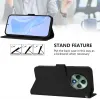 Coque portefeuille Phonesta Soft Skin pour Oppo Reno12 F/Reno12 FS - Noir 2