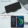 Coque portefeuille Phonesta Soft Skin pour Samsung Galaxy A16 - Noir 6