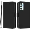 Coque portefeuille Phonesta Soft Skin pour Samsung Galaxy A35 - Noir