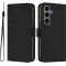 Coque portefeuille Phonesta Soft Skin pour Samsung Galaxy S25 Plus/S24 Plus - Noir