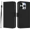 Coque portefeuille Phonesta Soft Skin pour Apple iPhone 15 Pro - Noir