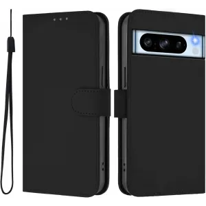 Coque portefeuille Phonesta Soft Skin pour Google Pixel 8 Pro - Noir
