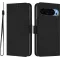 Coque portefeuille Phonesta Soft Skin pour Google Pixel 9 Pro XL - Noir
