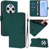 Coque portefeuille Phonesta Soft Skin pour Xiaomi Redmi 14C / Xiaomi Poco C75 - Vert foncé 2
