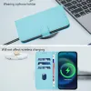 Coque portefeuille Phonesta Soft Skin pour Xiaomi Redmi 14C / Xiaomi Poco C75 - Bleu clair 7