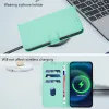 Coque portefeuille Phonesta Soft Skin pour Xiaomi Redmi 14C / Xiaomi Poco C75 - Vert menthe 7