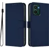 Coque portefeuille Phonesta Soft Skin pour HMD Pulse/Pulse Plus/Pulse Pro - Bleu foncé
