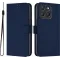 Coque portefeuille Phonesta Soft Skin pour Motorola Moto G17/G17 Power/G15/G15 Power - Bleu foncé