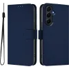 Coque portefeuille Phonesta Soft Skin pour Samsung Galaxy A55 - Bleu foncé
