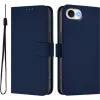 Coque portefeuille Phonesta Soft Skin pour Apple iPhone 17e/16e - Bleu foncé