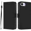 Coque portefeuille Phonesta Soft Skin pour Apple iPhone 17e/16e - Noir 0
