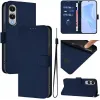 Coque portefeuille Phonesta Soft Skin pour Samsung Galaxy S25 Edge - Bleu foncé 1