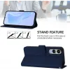 Coque portefeuille Phonesta Soft Skin pour Samsung Galaxy S25 Edge - Bleu foncé 2