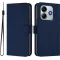 Coque portefeuille Phonesta Soft Skin pour Xiaomi Redmi Note 14 4G - Bleu foncé