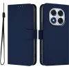 Coque portefeuille Phonesta Soft Skin pour Xiaomi Redmi Note 14 Pro 4G - Bleu foncé 0