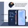 Coque portefeuille Phonesta Soft Skin pour Xiaomi Redmi Note 14 Pro 4G - Bleu foncé 3