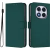Coque portefeuille Phonesta Soft Skin pour Xiaomi Redmi Note 14 Pro 4G - Vert foncé 0