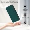 Coque portefeuille Phonesta Soft Skin pour Xiaomi Redmi Note 14 Pro 4G - Vert foncé 4
