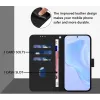 Coque portefeuille Phonesta Soft Skin pour Xiaomi Redmi Note 14 Pro 4G - Noir 3