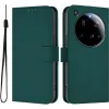 Coque portefeuille Phonesta Soft Skin pour Xiaomi 15 Ultra - Vert foncé