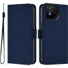 Coque portefeuille Phonesta Soft Skin pour Asus ROG Phone 9/9 Pro - Bleu foncé