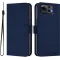Coque portefeuille Phonesta Soft Skin pour Asus Zenfone 12 Ultra - Bleu foncé