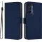 Coque portefeuille Phonesta Soft Skin pour Samsung Galaxy A16 - Bleu foncé