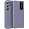 Coque portefeuille Phonesta Smart Window pour Samsung Galaxy S25 Ultra - Violet