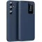 Coque portefeuille Phonesta Smart Window pour Samsung Galaxy S24 Plus - Bleu foncé