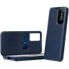 Coque portefeuille Phonesta Smart Window pour Samsung Galaxy S24 Ultra - Bleu foncé 2