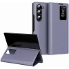 Coque portefeuille Phonesta Smart Window pour Samsung Galaxy Z Fold 6 - Violet