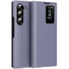 Coque portefeuille Phonesta Smart Window pour Samsung Galaxy Z Fold 6 - Violet 2